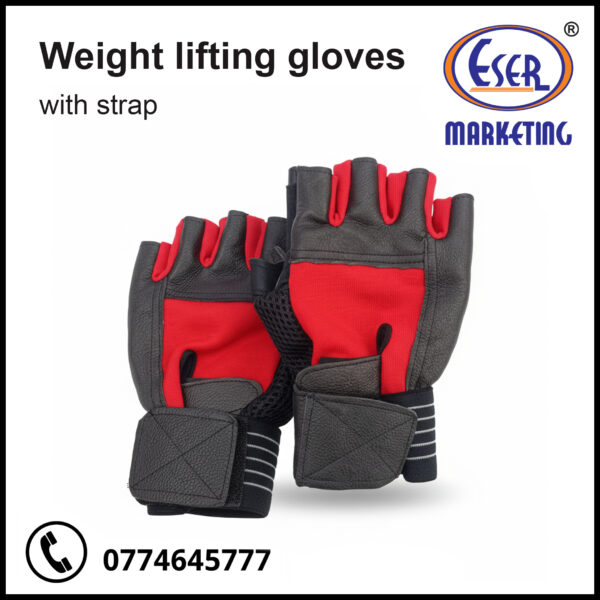 Weight Lifting Gloves With Strap