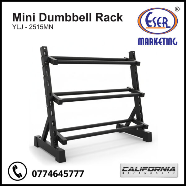 California - Mini Dumbbell Rack ( 3 Tier )