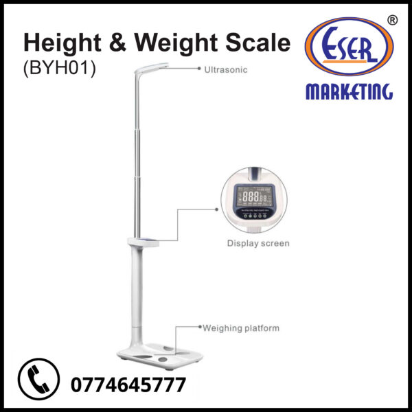 Scale - Height & Weight  (Ultrasonic) - BYH01