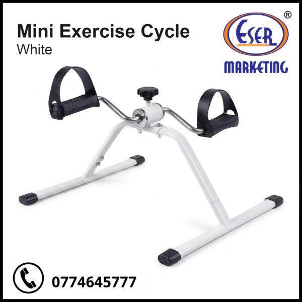 Mini Exercise Cycle - White